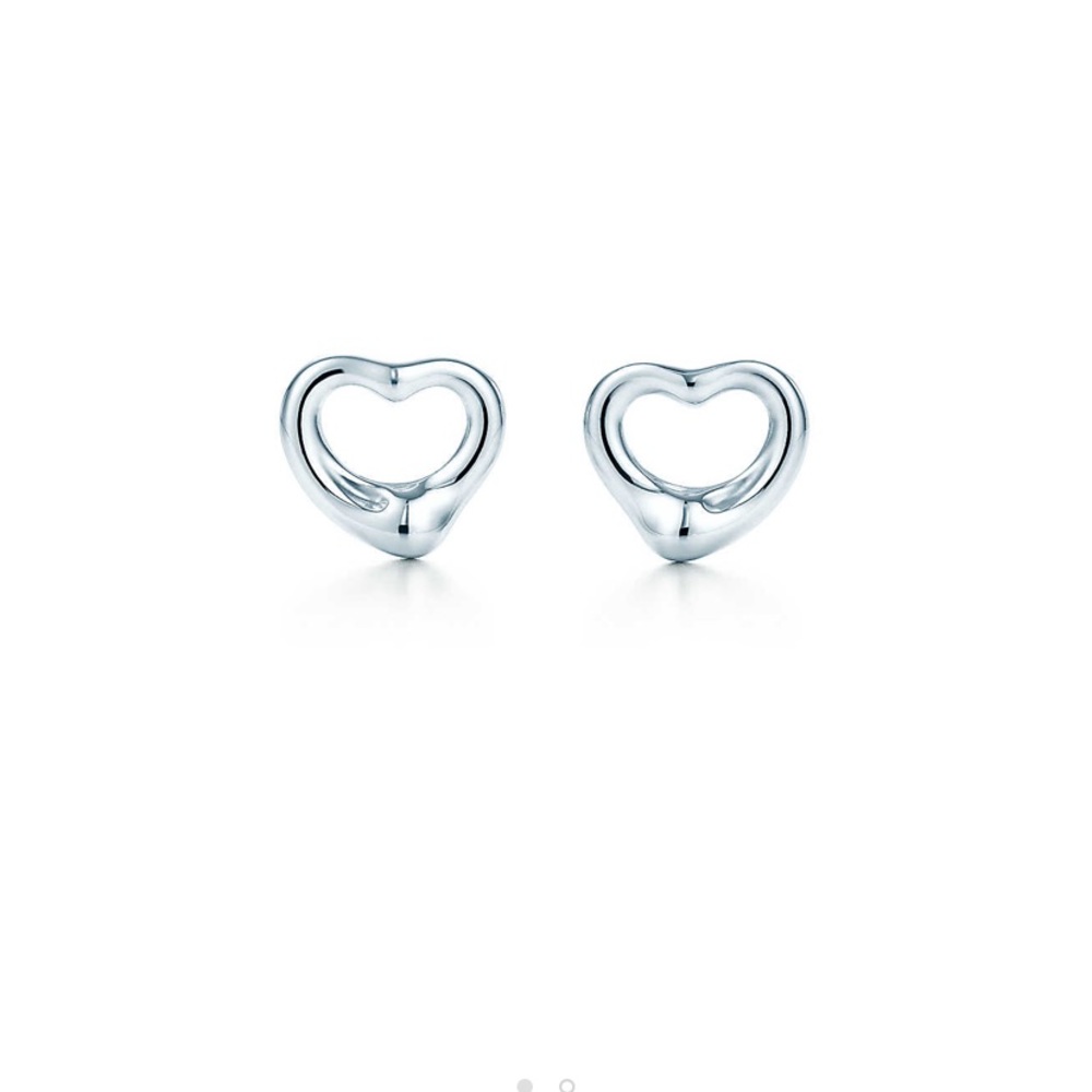 Tiffany & co Elsa peretti open heart earring
